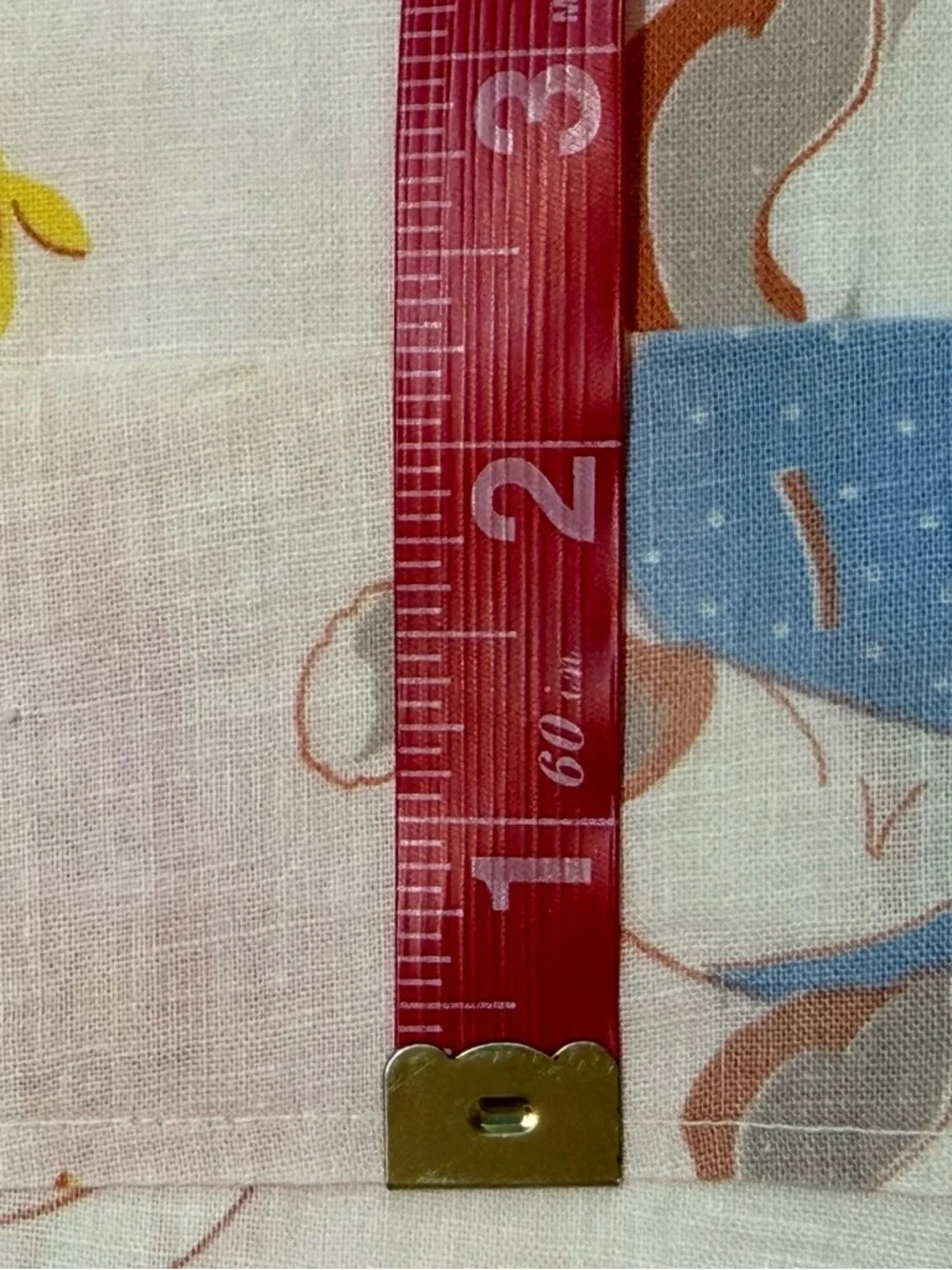 Vintage Nursery Print Curtain Panels RARE pattern ‘50’s-‘60’s - Picture 6 of 12